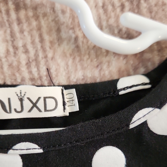 Charming Polka Dot and Tulle Dress for Kids - Picture 3 of 10